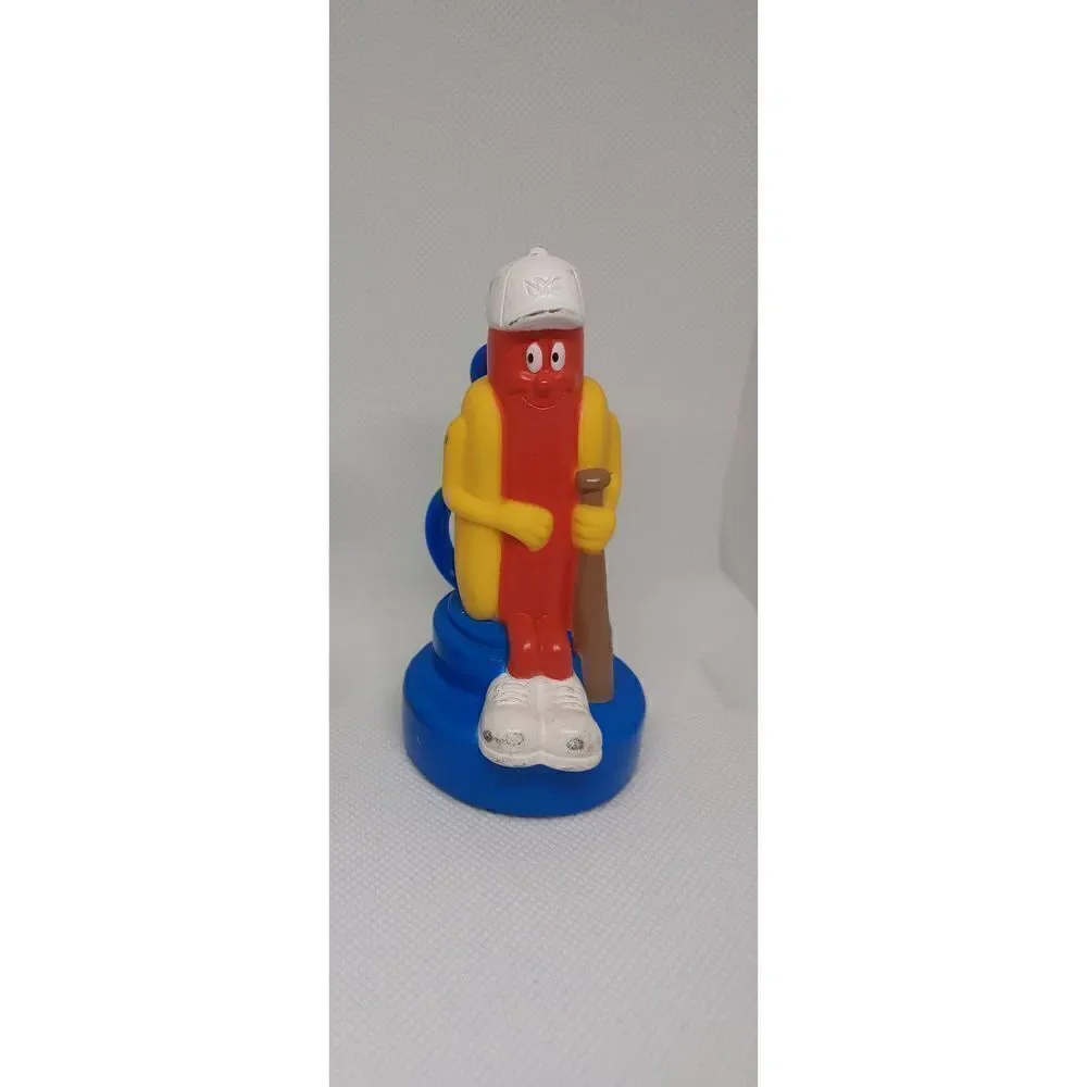 Vintage Nathan's Famous Hot Dog Baseball Player 4